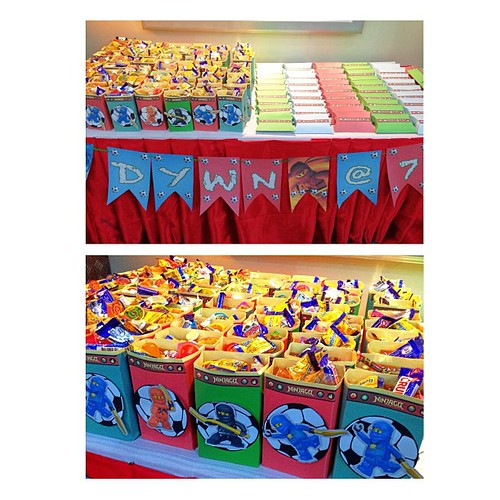 lootboxes for dwyn's bday! #ninjago #ninja #papelbyj #lootbox #personalized #party  #partyideas #kids #celebration #soccer #diy #handmade #craft