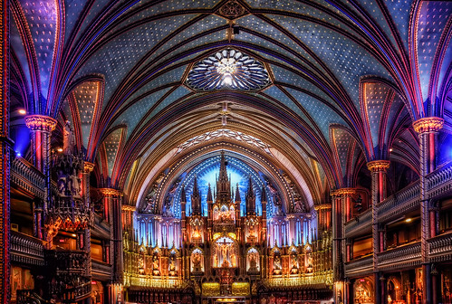 Notre-Dame Basilica of Montreal by szeke