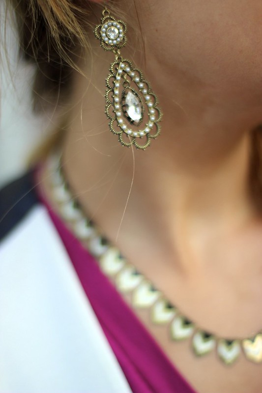 style tab, fashion blogger, boston blogger, chloe + isabel earrings