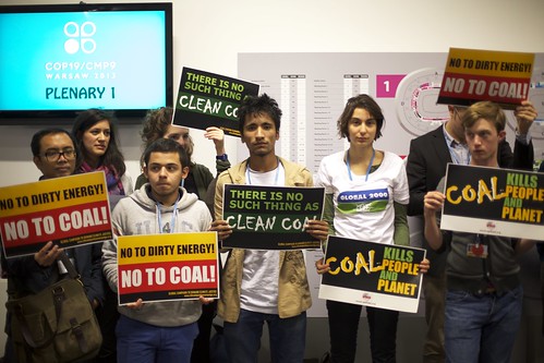Kick coal out of the climate talks, Warsaw