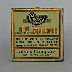 15—Ansco H-M Developer for Cyko Papers (ca 1918)