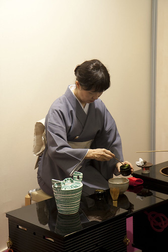 Cérémonie du thé à la Japan Expo 2013