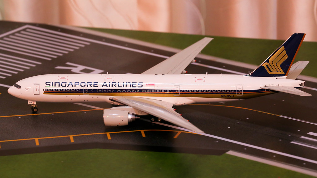 人気ブランドの新作 シンガポール航空　B757-200 AVIATION200 1/200 航空機