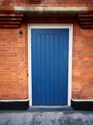 Behind the blue door by fangleman