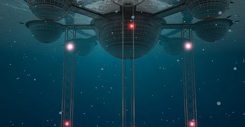 Sub-Biosphere 2 – подводный город от британского архитектора