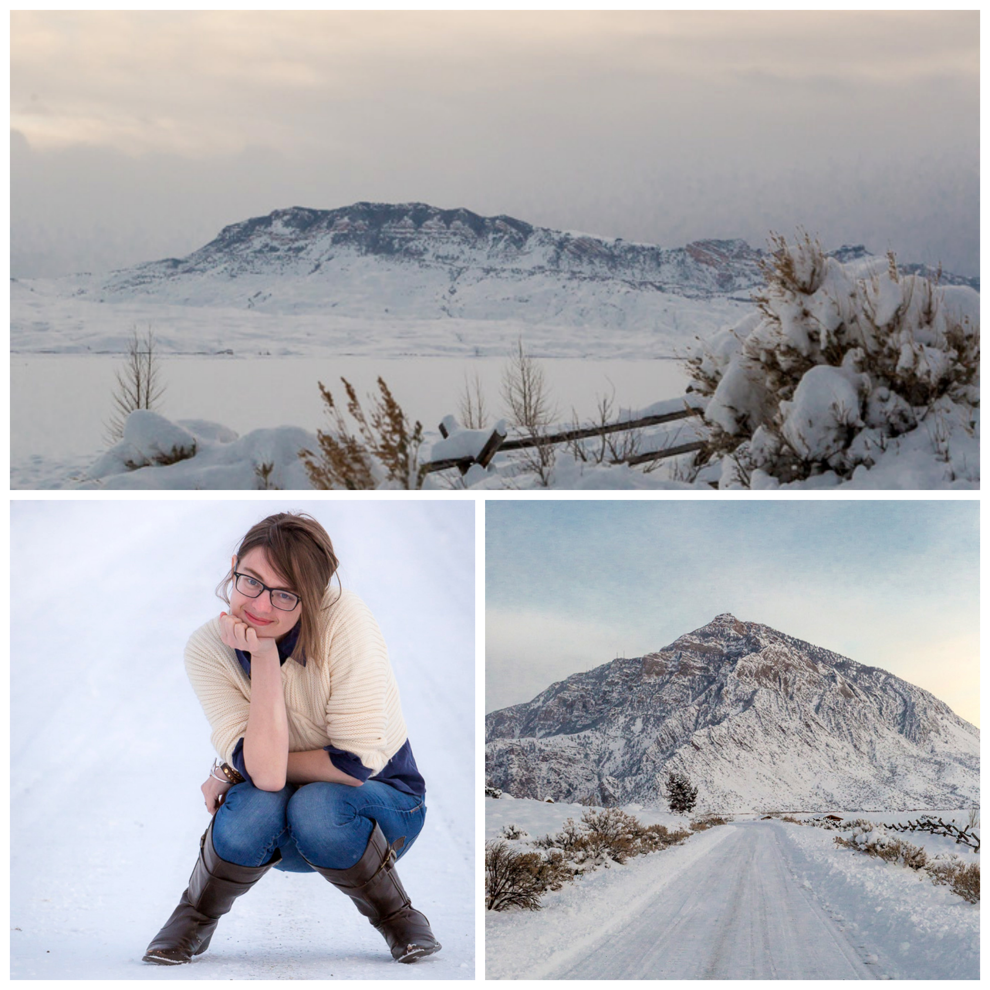 Tomboy, snow, never fully dressed, withoutastyle, sweater, layers, popbasic shirt, wyoming,