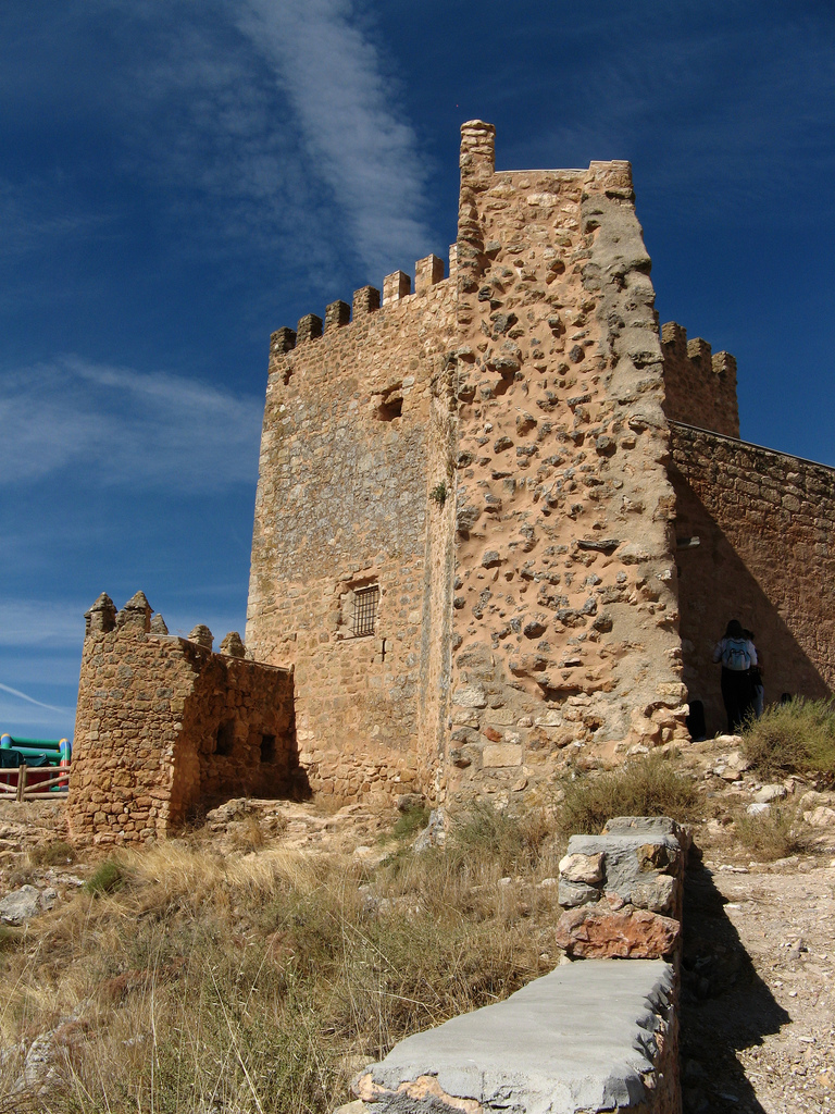 Castillo de Peñarroya, en Argamasilla de Alba. Autor, M. Peinado