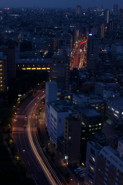 東京路地裏散歩 2013年9月12日 文京シビックからの眺め