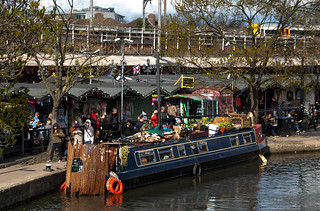 Camden Lock Village au bord du Regent's Canal
