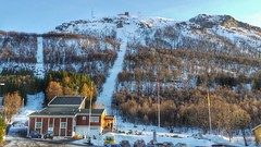 Teleférico de Fjellheisen de Tromso Noruega ( Marzo 2014)
