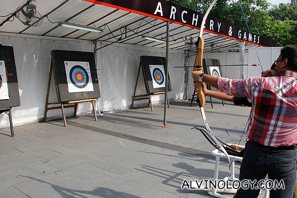 Archery area 