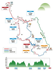 2013年奥久慈トレイルコースマップ
