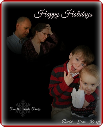 V3 Family Photo Card - Online
