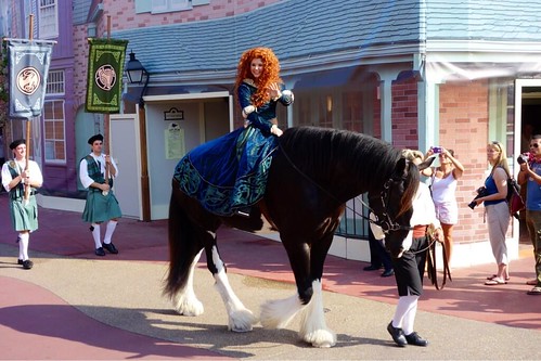 Merida from "Brave" coronation as 11th Disney Princess at Walt Disney World