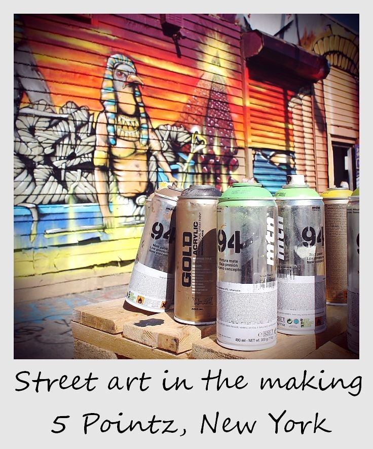 polaroid of the week new york city 5 pointz street art