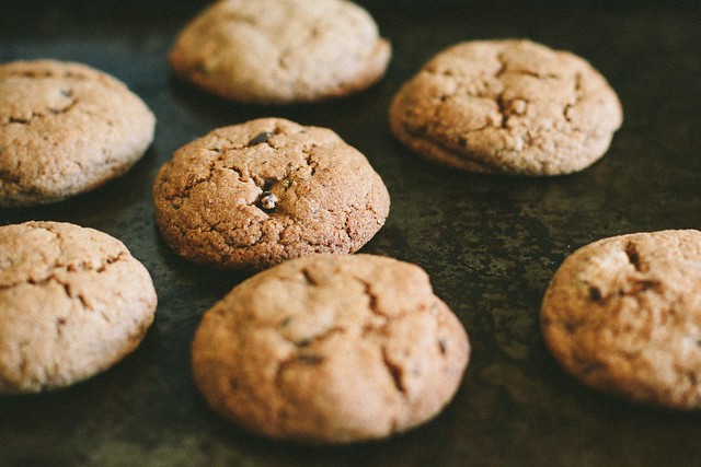 gluten-free chocolate chunk cookies