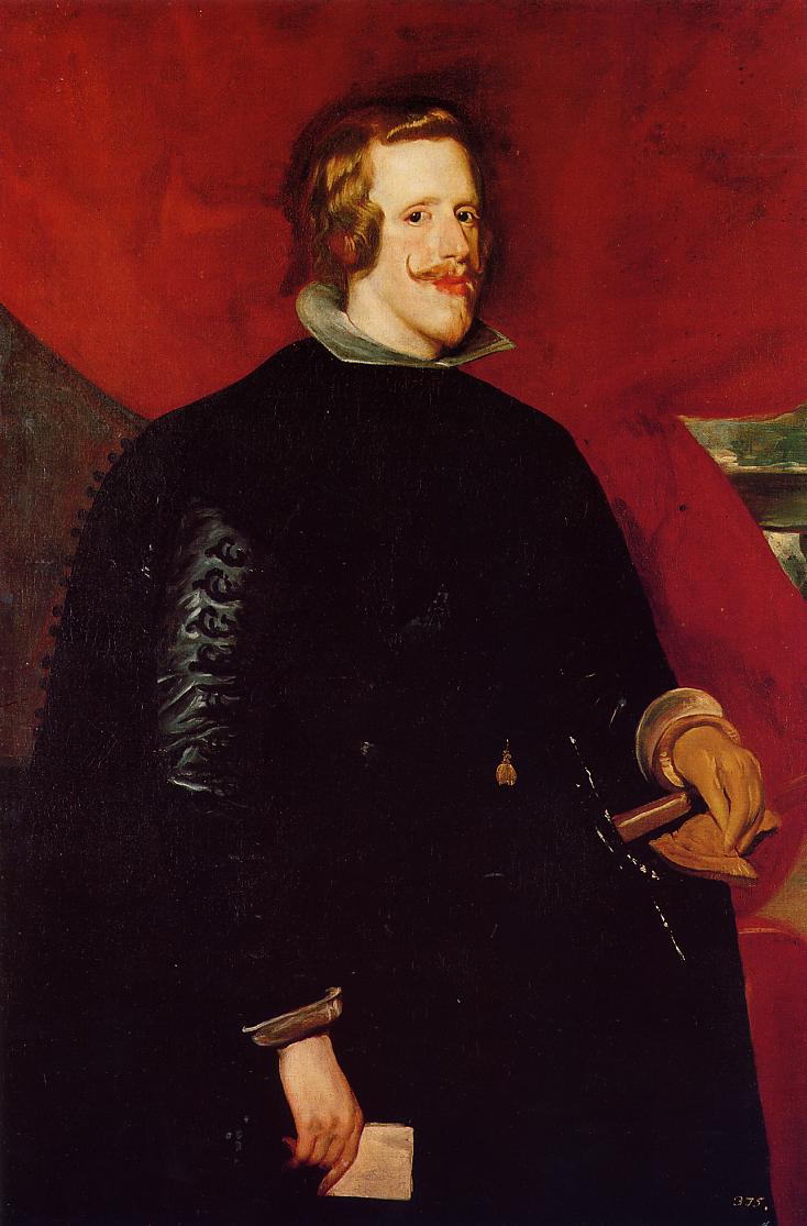 8. El rey de España Felipe IV. Diego Velázquez. Óleo sobre tela, 1632