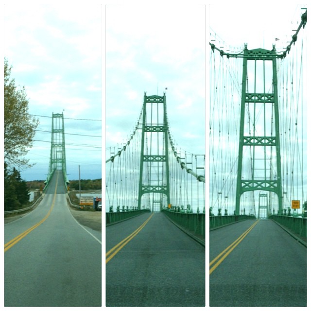 Gephyrophobia and Me Part II - this bridge has terrified me since I was a child. #maine