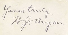 William Jennings Bryan signature2