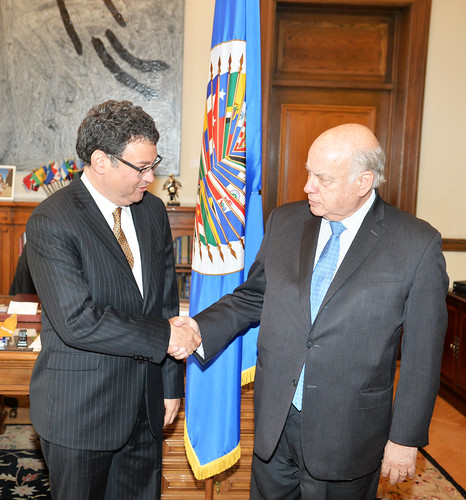 OAS Secretary General Met with the new President of the Inter-American Court of Human Rights