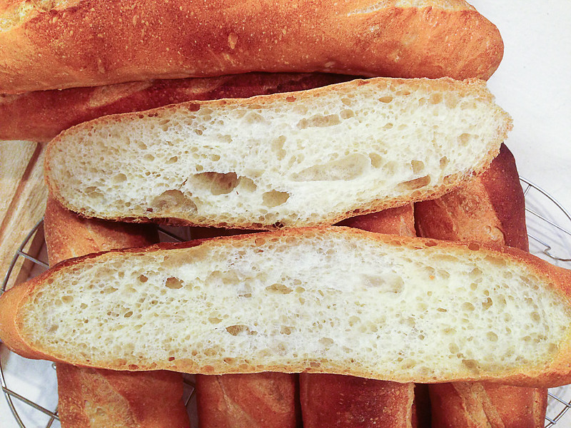 1次做13根法國麵包2