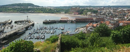 Scarborough's South Bay and harbour