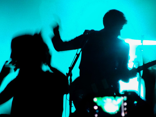 Alex and fan silhouette, Arctic Monkeys, Kool Haus, Toronto - #259/365 by PJMixer
