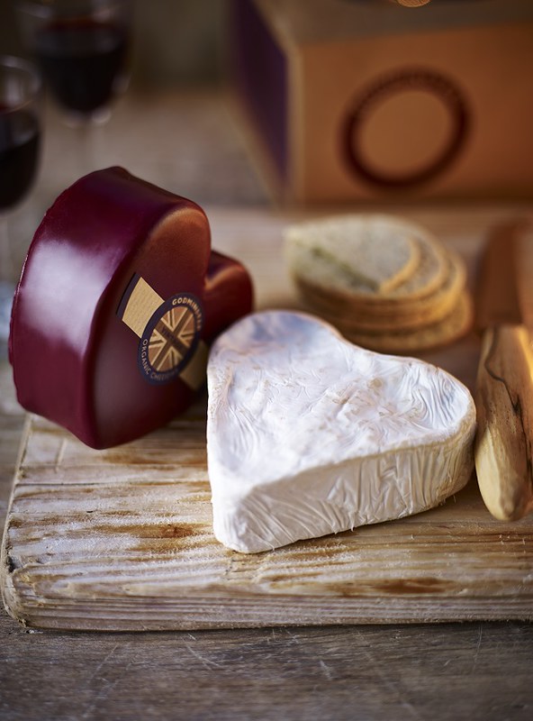 Win a Heart to Heart Artisan Cheese Gift Set from Godminster