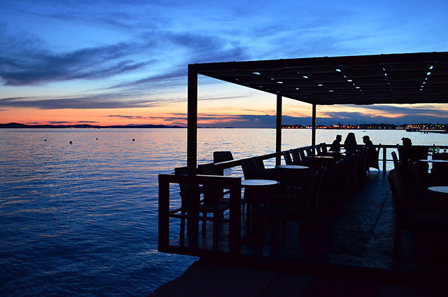 Sunset from Zadar Bar, Croatia