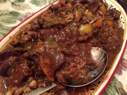 Stewed Beef with Peppers