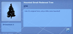 Haunted Small Redwood Tree