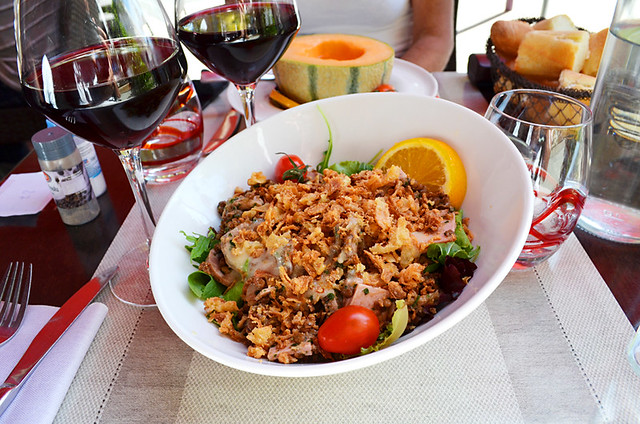 Lentil salad, Le Terminus, Tarascon, Provence