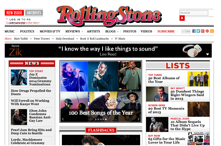 Rolling Stone   Music News, Politics, Interviews, Pictures and Reviews