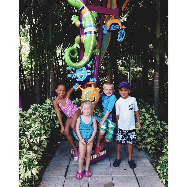Fun day at Aquatica to celebrate Hunter's birthday. My version of a birthday party .  #pictapgo_app