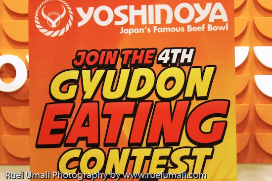 Yoshinoya - Gyudon Eating Contest Year 4 by Ruel Umali of www.ruelumali.com