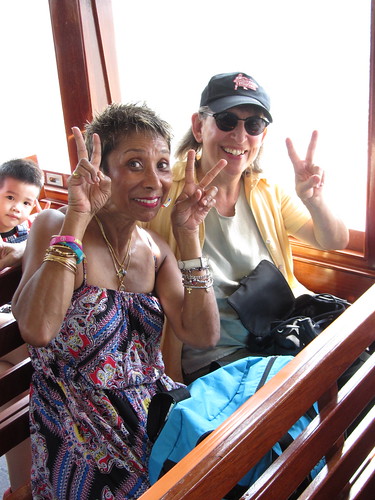 me and ann on river taxi