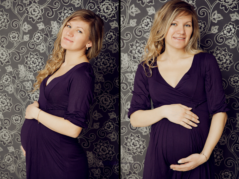 Фотосессия беременности в студии, фотосъемка беременных, в ожидании чуда