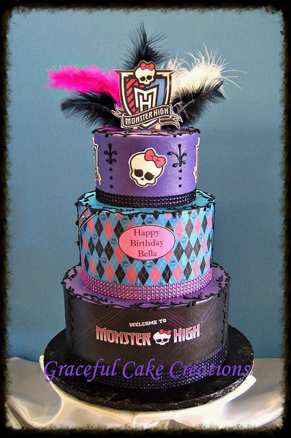 Monster High Torte