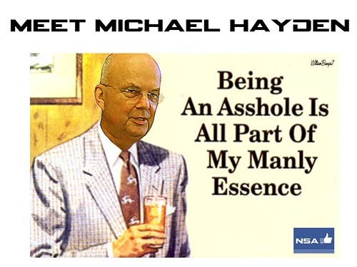 MEET MICHAEL HAYDEN by WilliamBanzai7/Colonel Flick