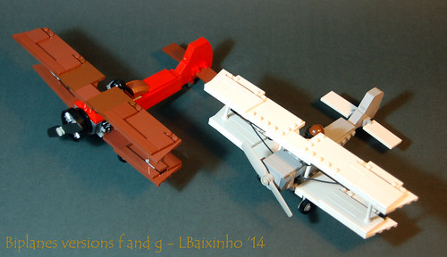 Biplanes versions f and g