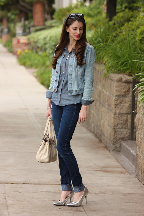 Denim outfit