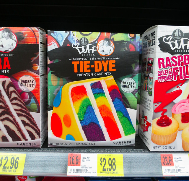 Duff Tie-Dye Cake Mix
