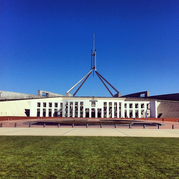 Parliament #australia #canberra #act #architecture #modernism #modern