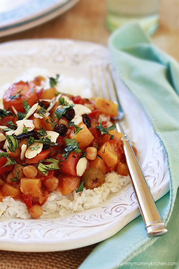 Moroccan chickpea stew