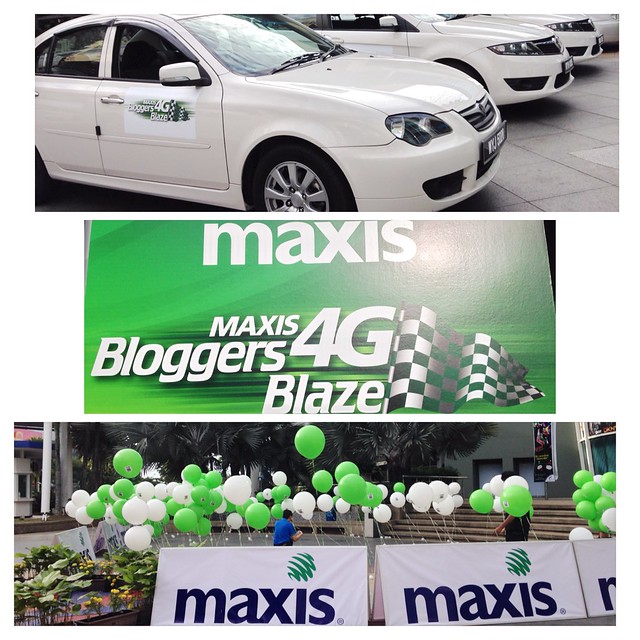 Maxis 4G LTE Bloggers Blaze - Stallion - my Winning Team