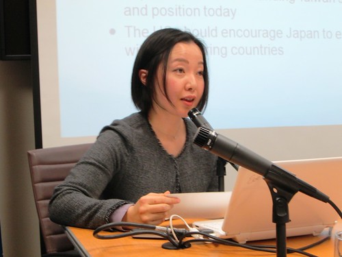 Dr. Madoka Fukuda, Associate Professor in the Department of Global Politics at Hosei University, examined the factors that are creating a new dynamic in Japan-China-Taiwan relations since 2008.