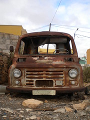 Rusty truck Morris