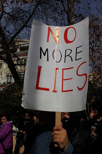 No More lies - Greece by Teacher Dude's BBQ