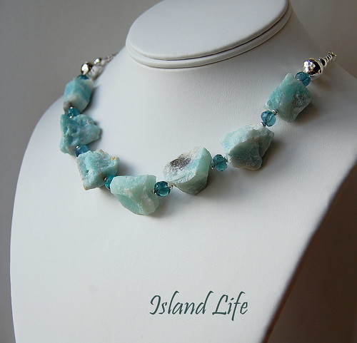 Island Life Necklace by gemwaithnia