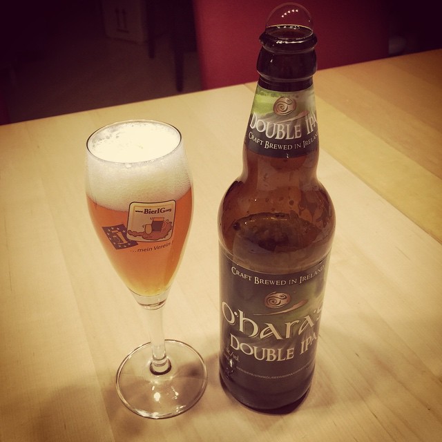 #beeroftheday: o'hara's doubleipa